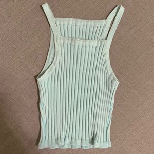 Ootdfash mint tank top